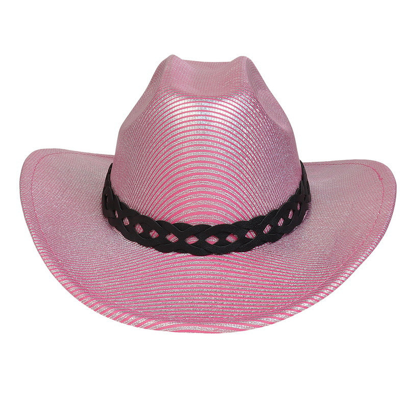 Perlemors Cowboyhat Bold Fest Topper Performance Rekvisitter Kasket