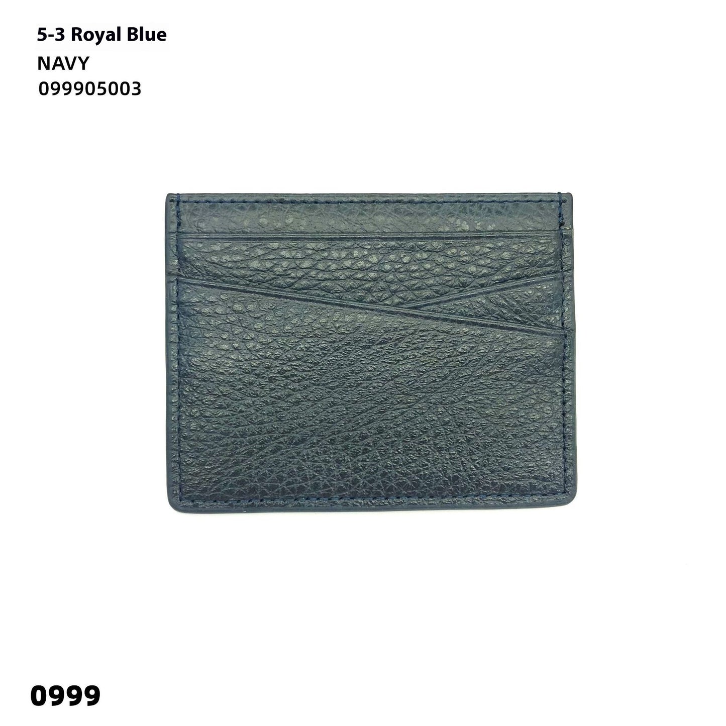 Leather Oil Edge Oblique Thin Bank Card Holder Soft Cowhide Document Package