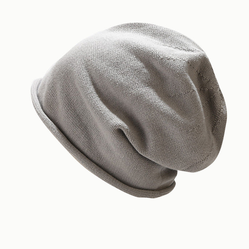 Japanese Retro Knitted Hat Thin In Autumn And Winter