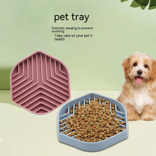 Pet Anti-choke Slow Food Silicone Licking Pad