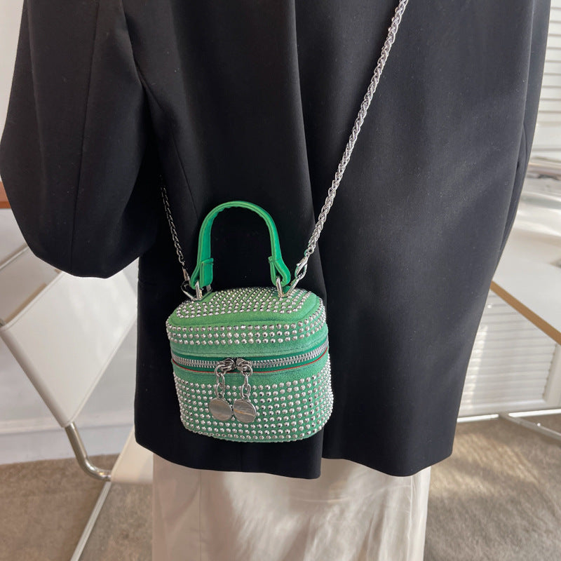 Retro All-match Box Hand Carry Casual Women's Bag