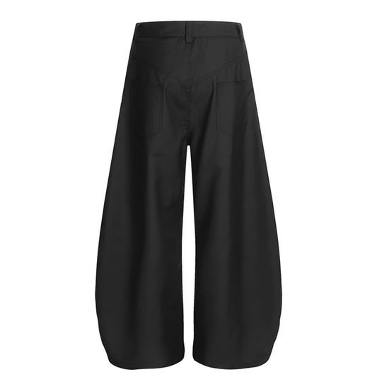 American-style Vintage Women's Versatile Wide-leg Pants