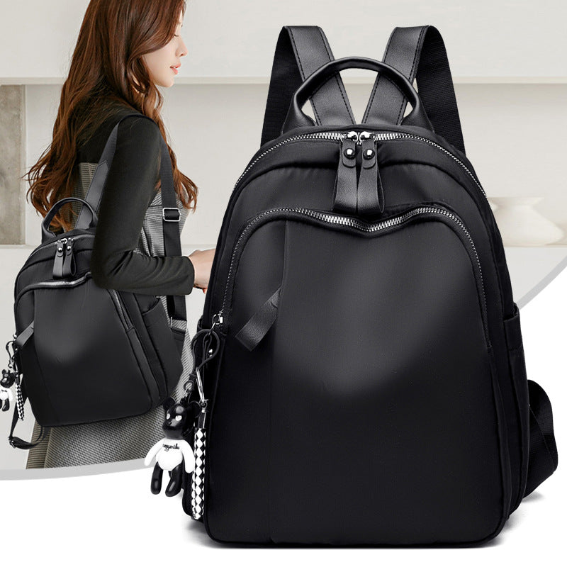 Cross-border Backpack Women New Korean Fashion Trendy Casual Oxford Cloth Travel Outdoor Nylon Women's Backpack