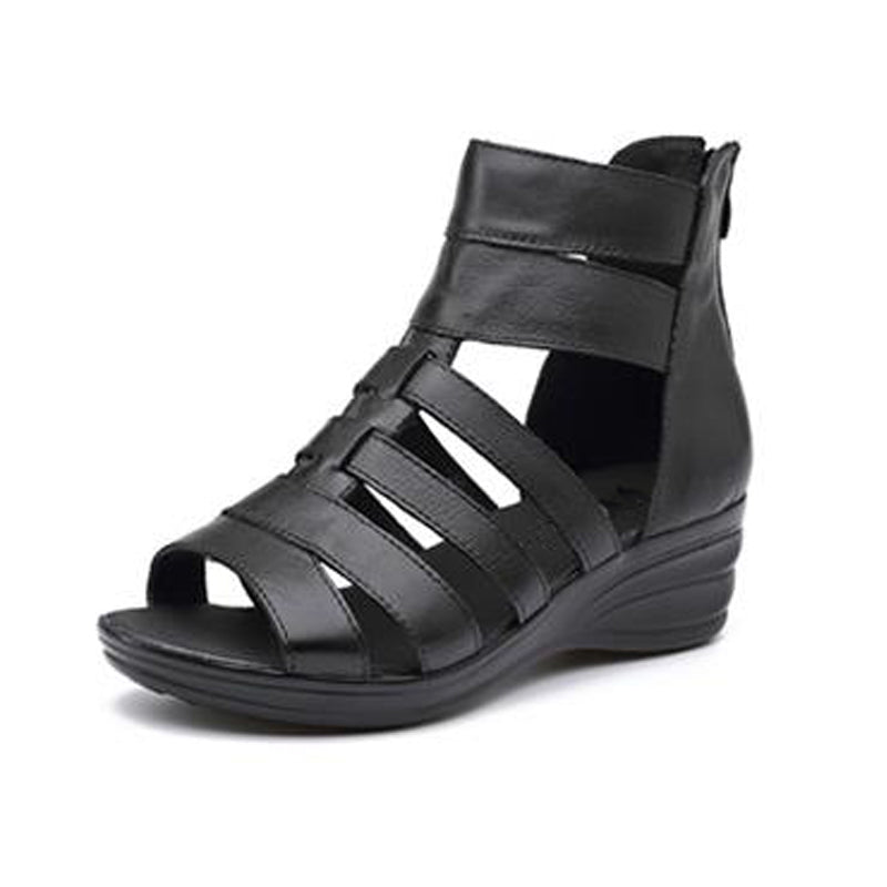 Women's Fashionable Casual Leather Sandals