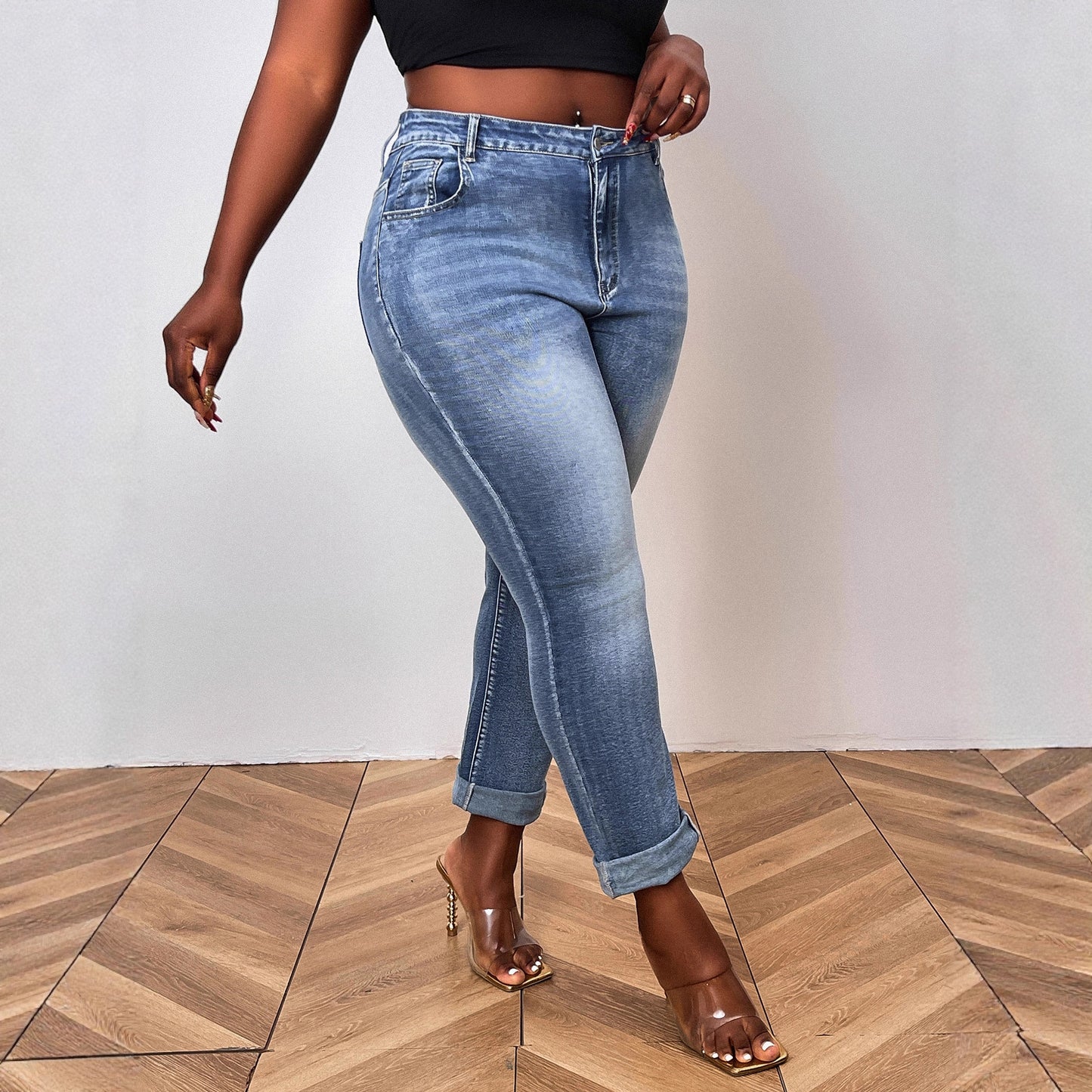 New Autumn High-waisted Form-fitting Sexy Hip-hugging Pants For A Sassy Look