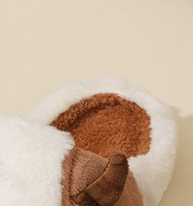 Cow Cotton Slippers Winter Plush Household