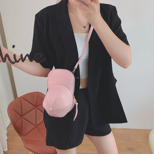 New Korean Style Textured Shoulder Bag