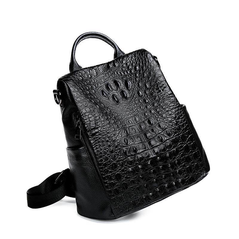 Women's Casual Fashion Solid Color Backpack