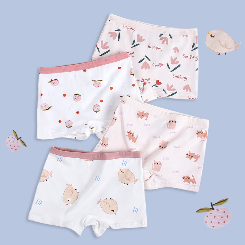 Fashion And Individuality Children's Underwear Pure Cotton Briefs