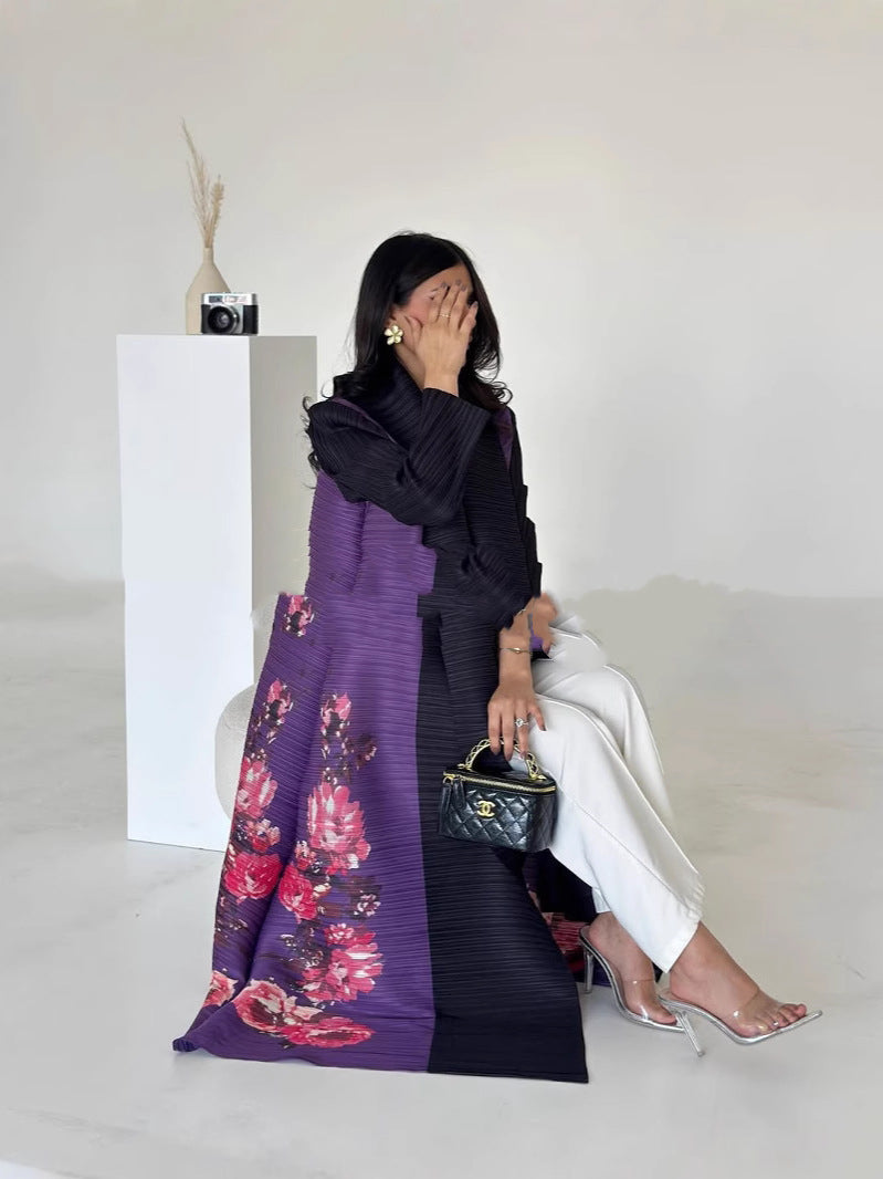 Printed Shawl Cardigan Ethnic Style Wear