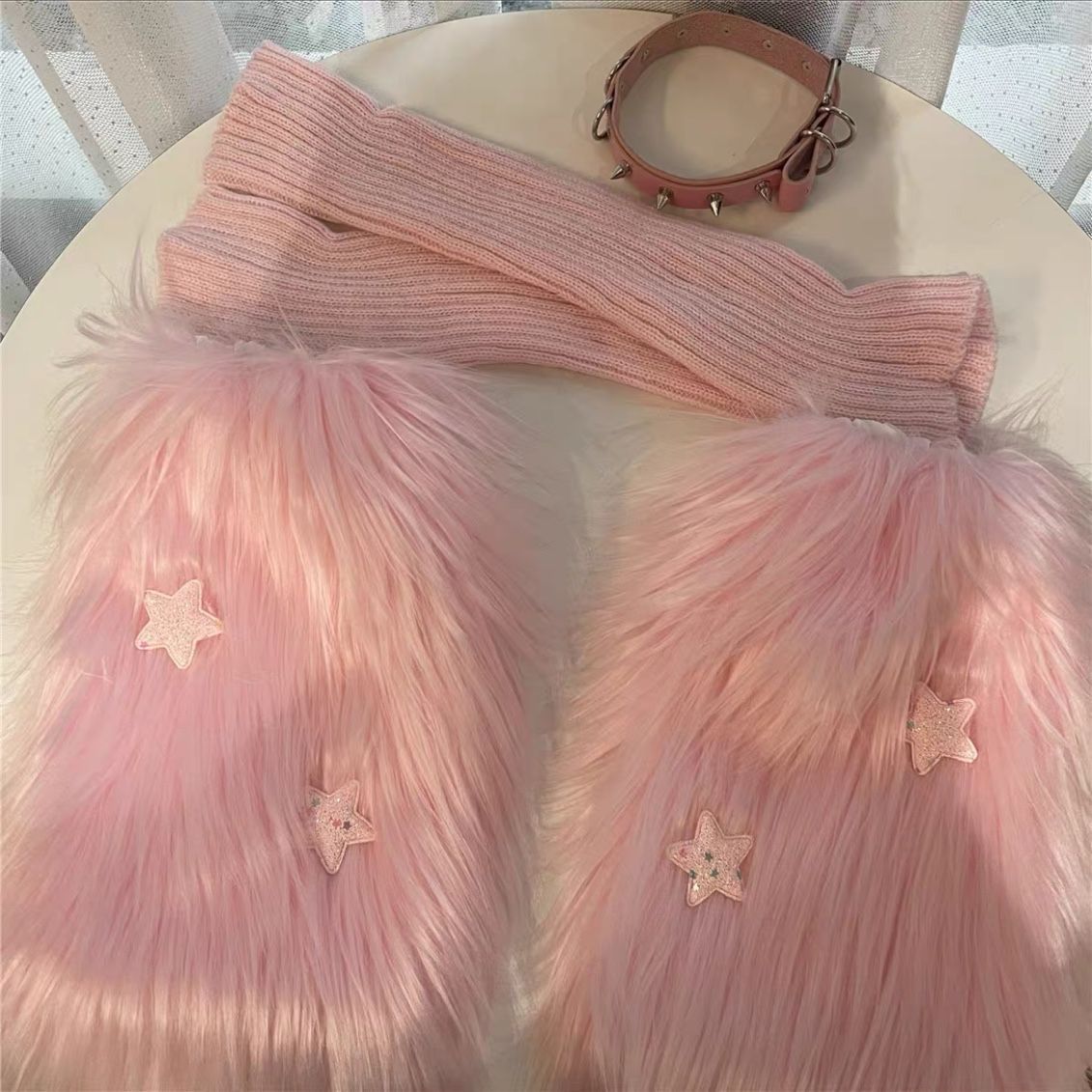 Subculture Star And Bone Element Cute Leg Sleeve Set