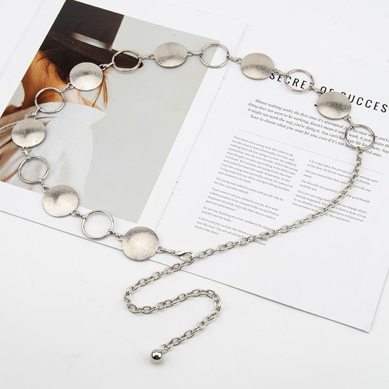 Waist Chain Ring Dress Decoration Belt