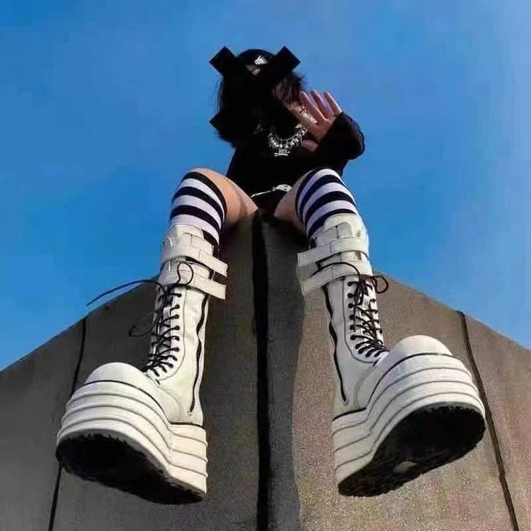 Women's Knight Boots With Thick Soles