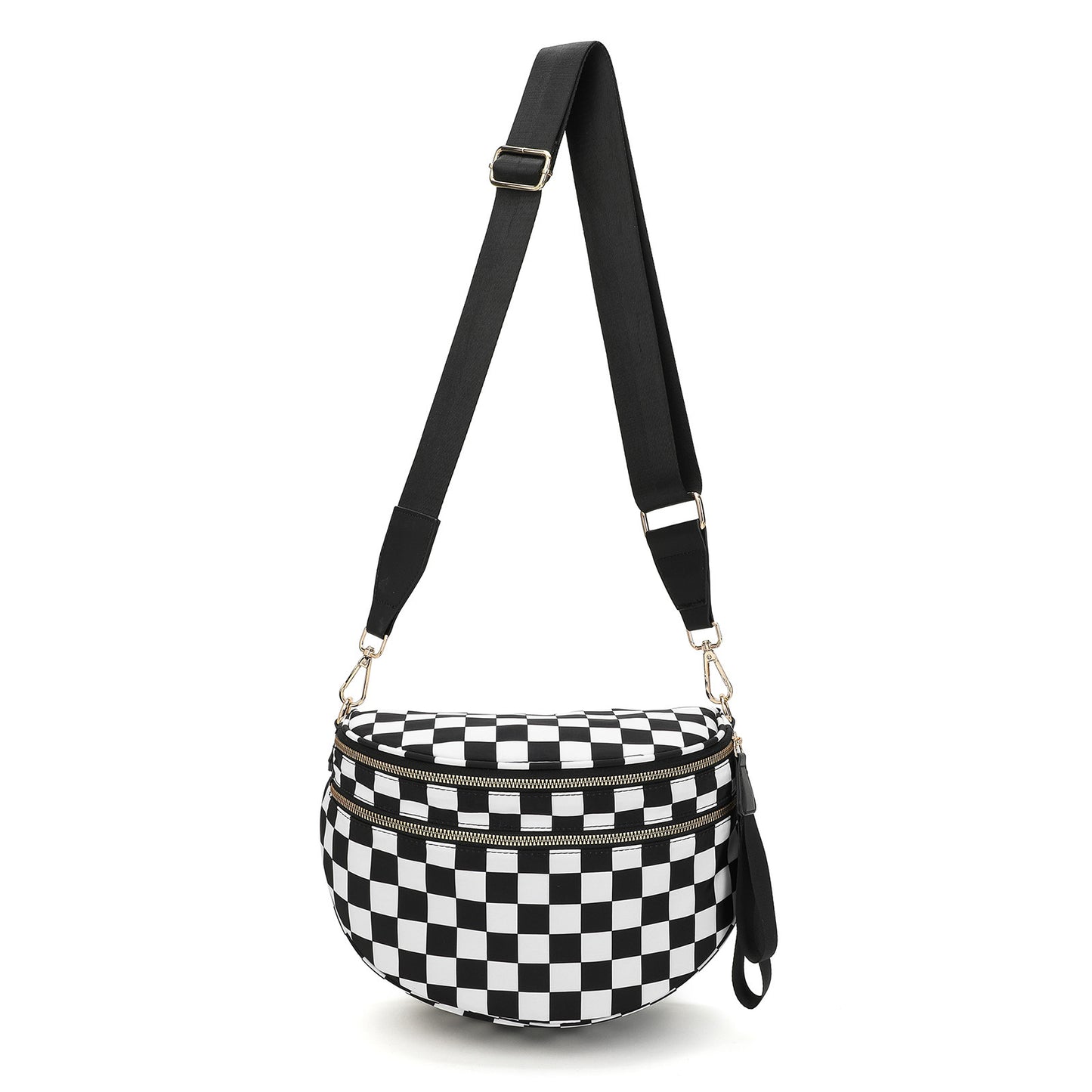 Womens Stylish Versatile High Capacity Oxford Cloth Crossbody Bag