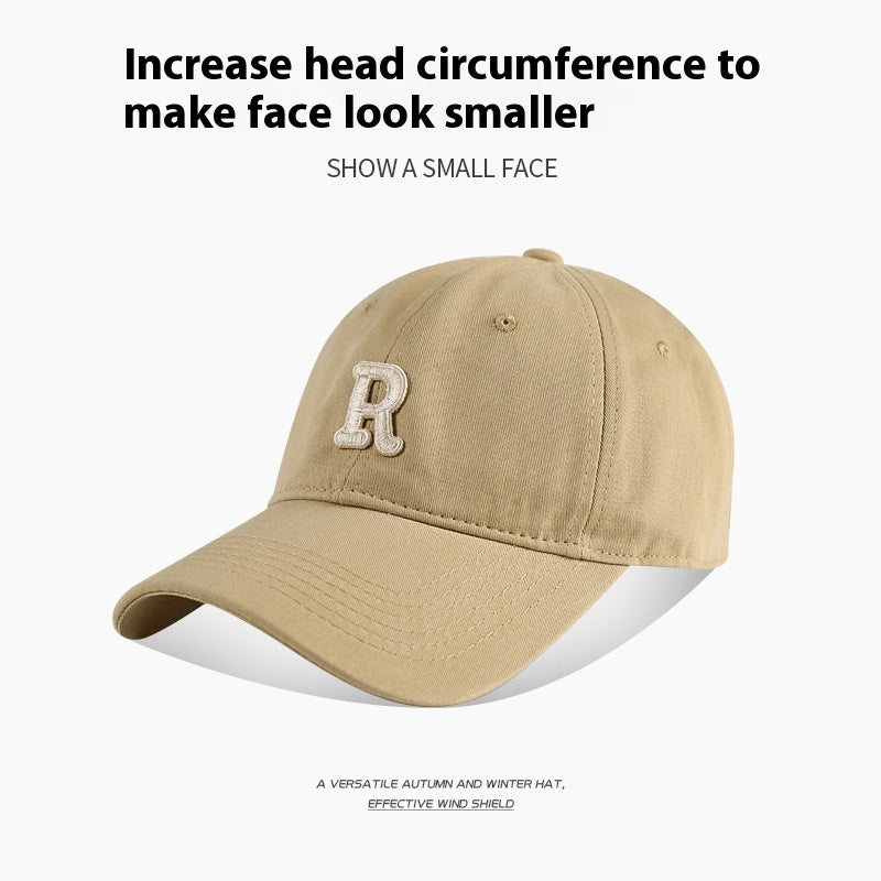 Big Head Circumference Baseball Cap Female Face Little Wild 65cm