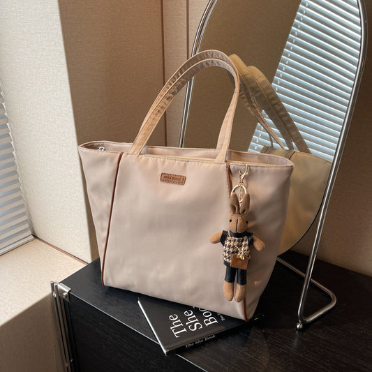 Large Capacity Tote Korean Style Commuter Shoulder Bag Spring And Summer New Fashion All-match Leisure Commute Tote Bag