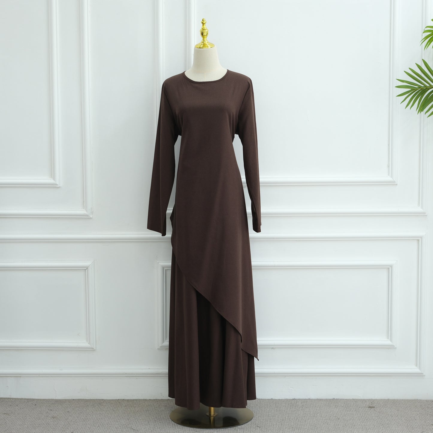 Female Simplicity Elegant Top With Fashion Skirt