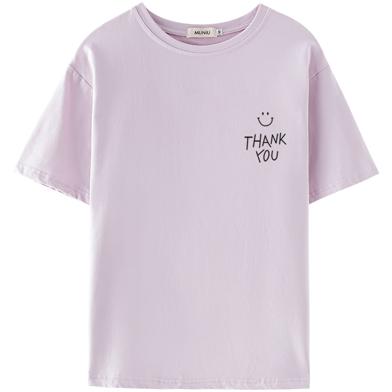 Women's Summer New Casual Cotton Printed T-shirt