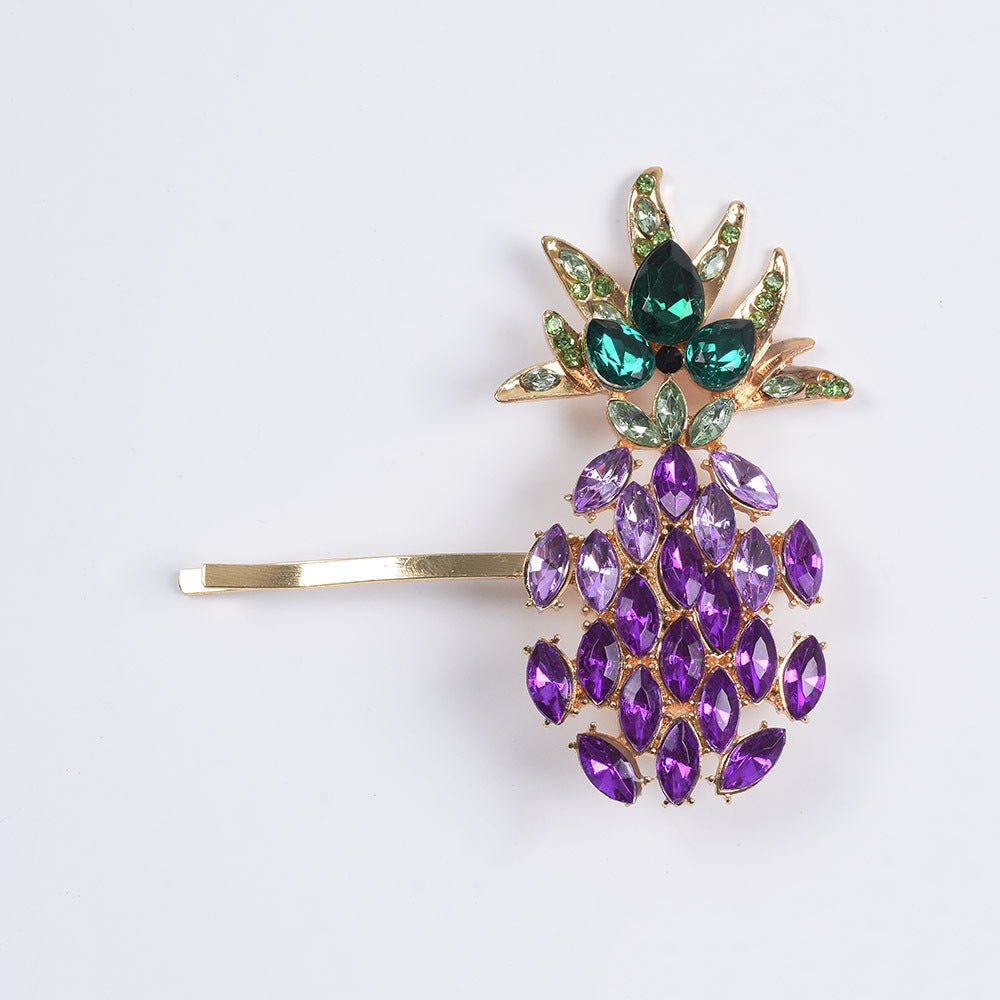 Hair  Color Pineapple Clip Three-piece Set