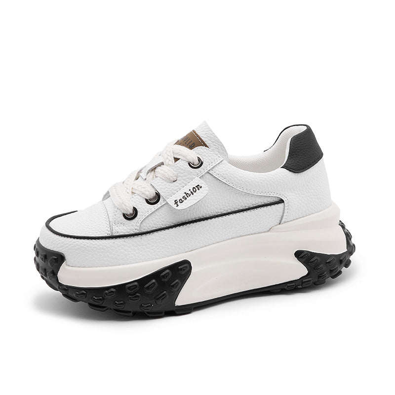 Simple Fashionable All-match Sports Breathable White Shoes
