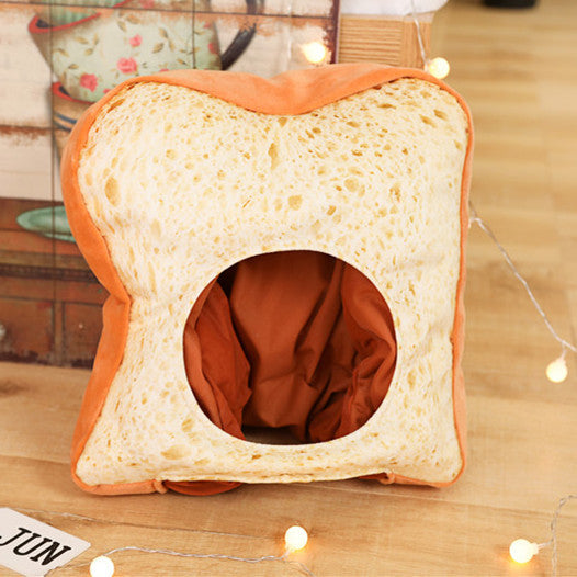 Ins Toast Hood Hat Plush Toy Doll