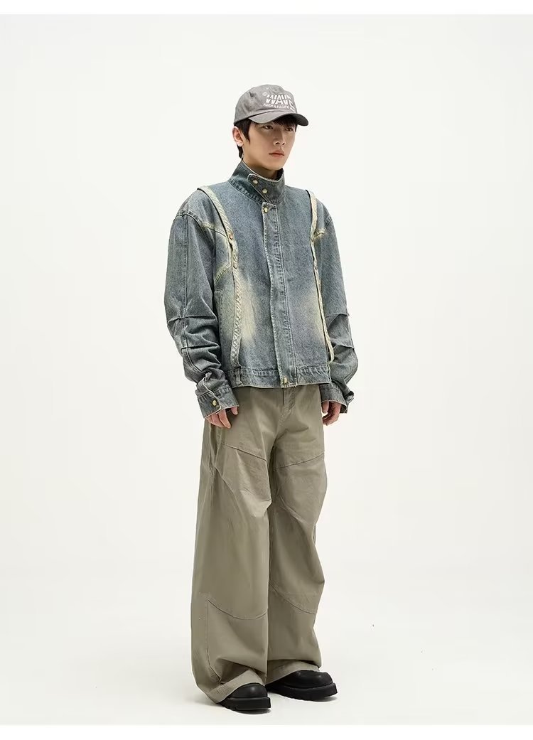 Men's Niche American Vintage Denim Jacket