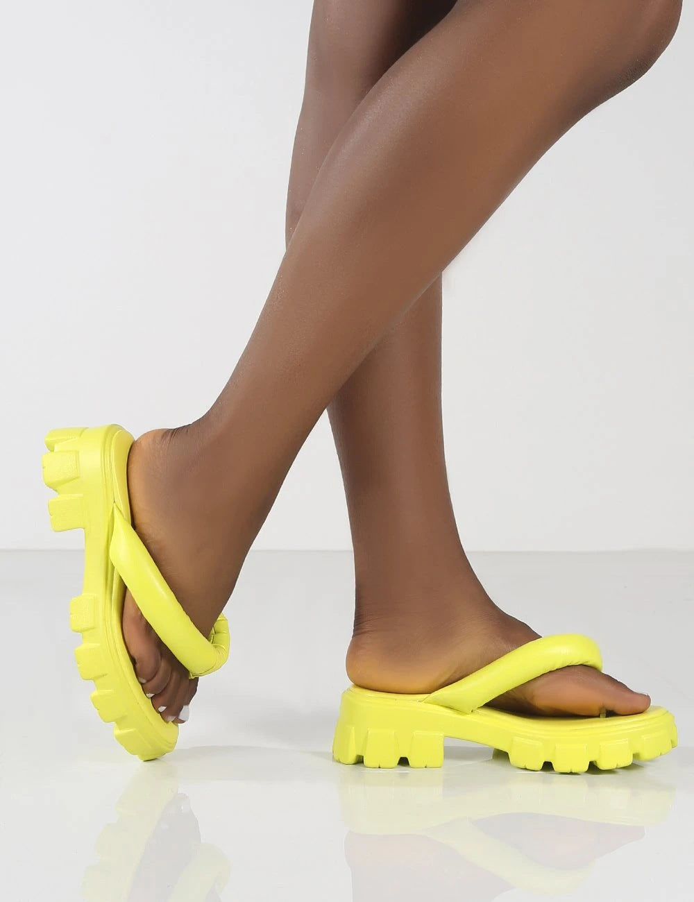 Thick-soled Slippers Women Wear High Roman Shoes In Summer
