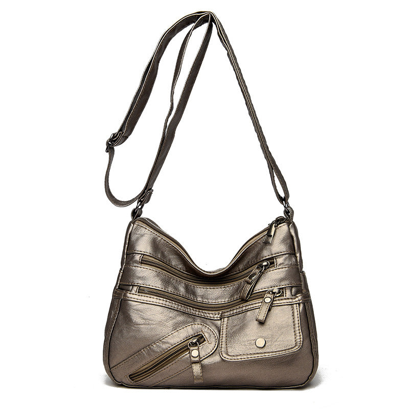 Fashion Retro Medium PU Women's Bag