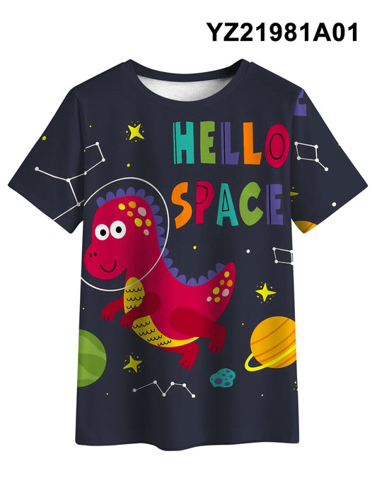 Creative Casual 3D Printed T-shirt