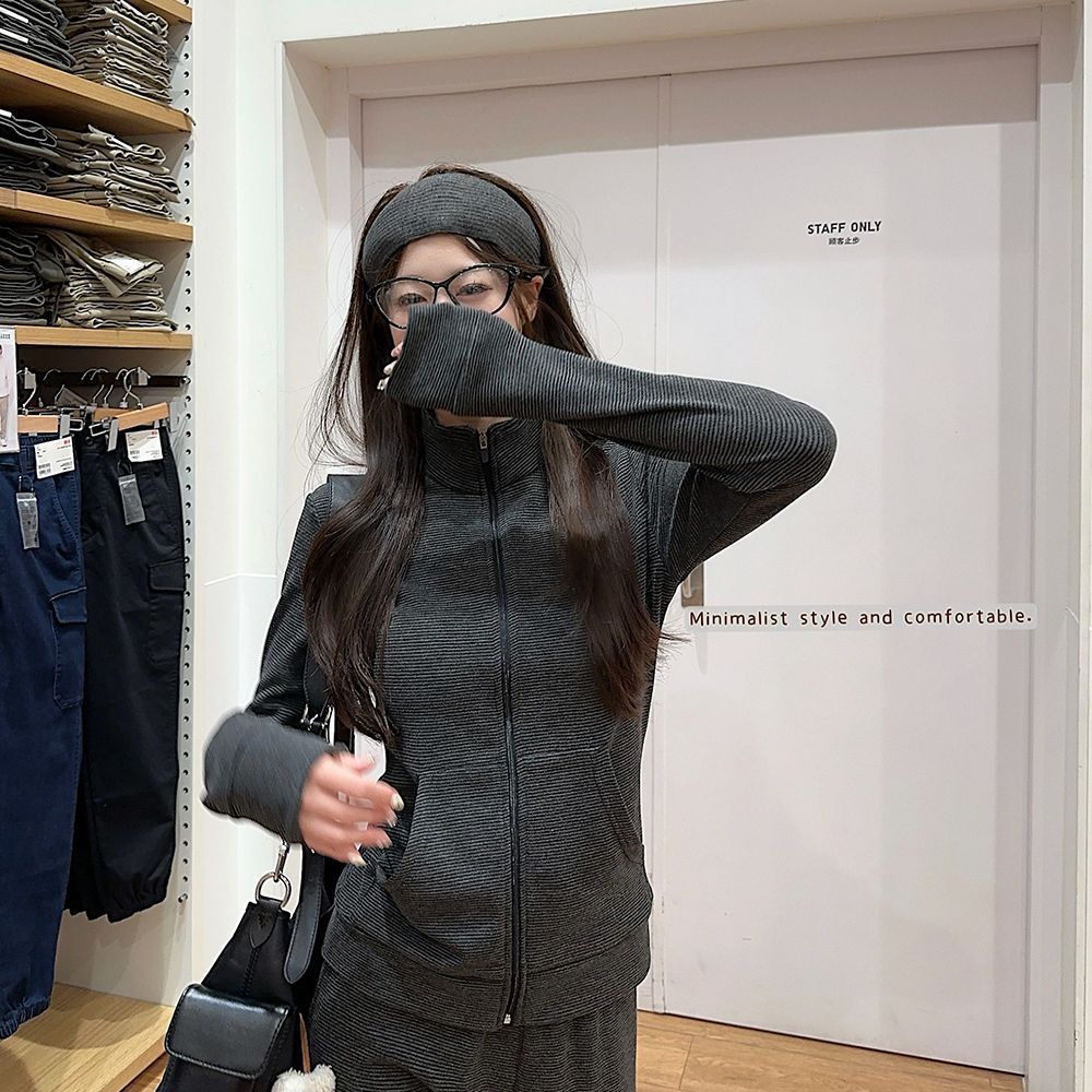 Lazy Style Casual Sportswear Set
