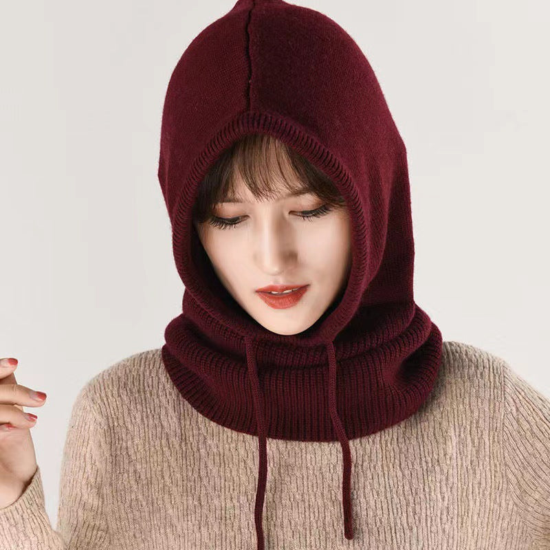 Cashmere Wool Yarn Autumn And Winter Men's And Women's Knitted Headwear