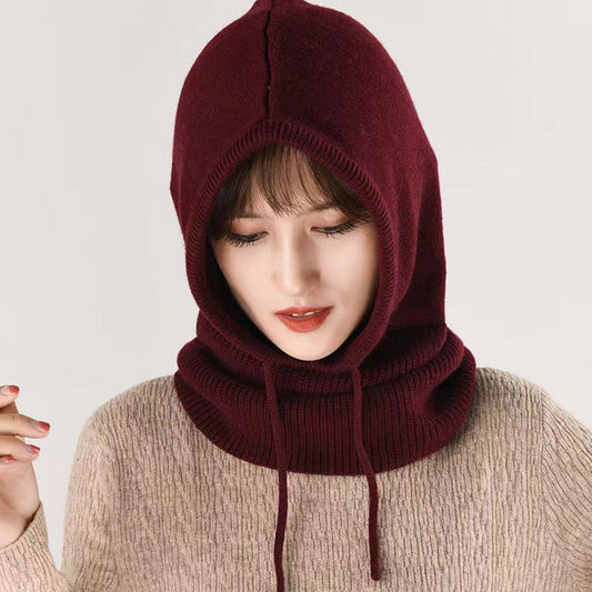 Cashmere Wool Yarn Autumn And Winter Men's And Women's Knitted Headwear
