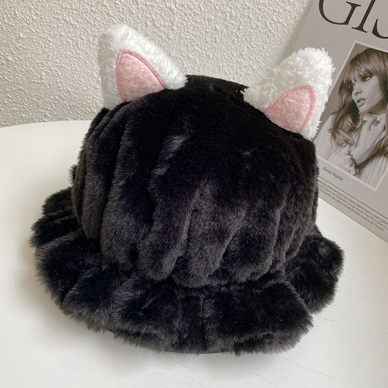 Sweet And Cute Hat Women Warm And Cold With Ears
