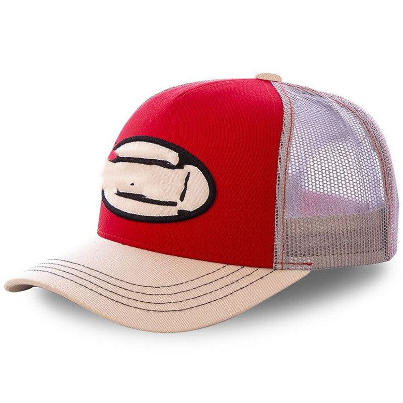 Sunshade Breathable Embroidered Pure Cotton Mesh Hat