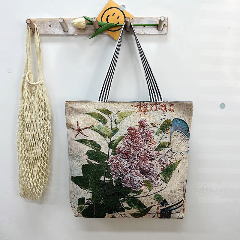 Fashion Casual Canvas Shoulder Bag Creativity
