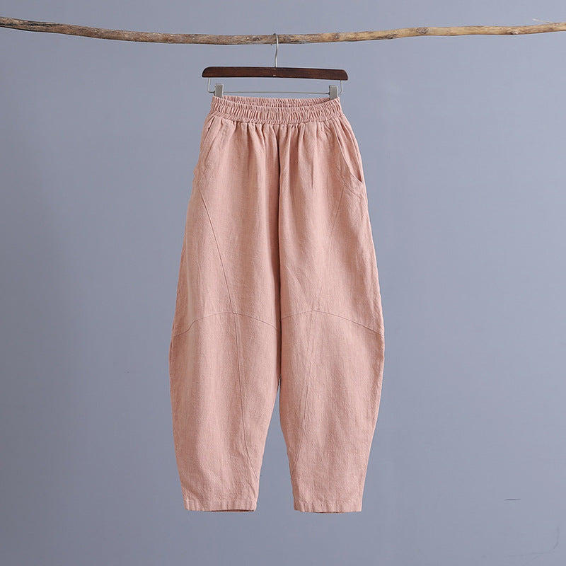 Articulated Women's Solid Zen Meditation Pants