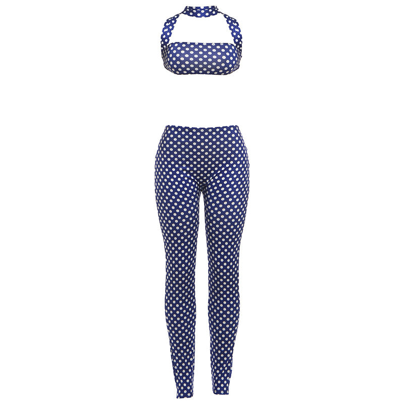 AutumnWinter Sexy Sleeveless Tube Top Set For Curvy