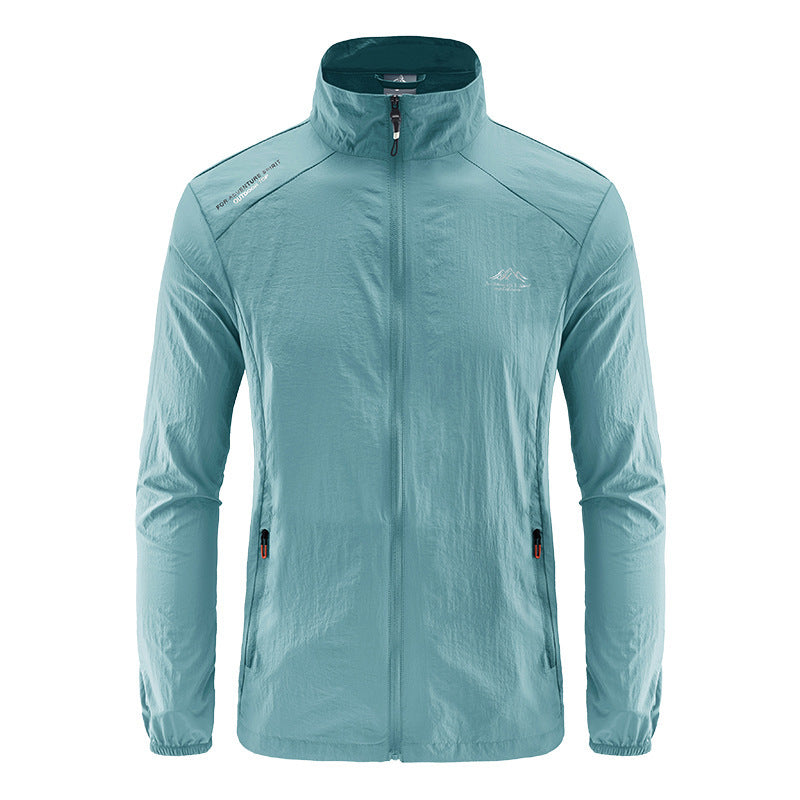 Light Summer Men's Ice Silk Breathable Sun Protection Clothing