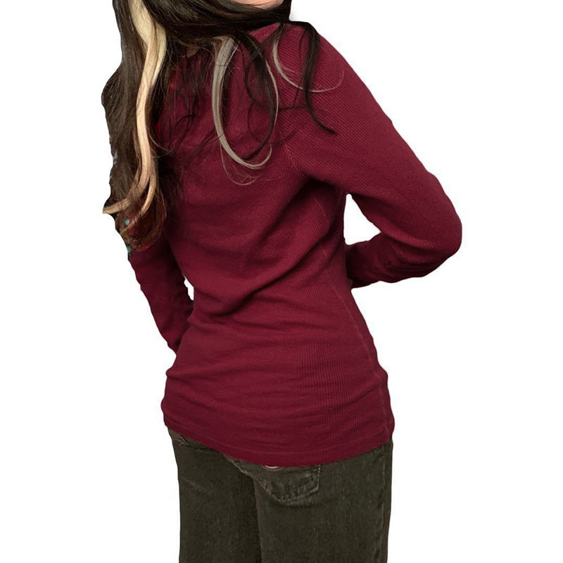 Stylish And Minimalist Long Sleeve Top For Women