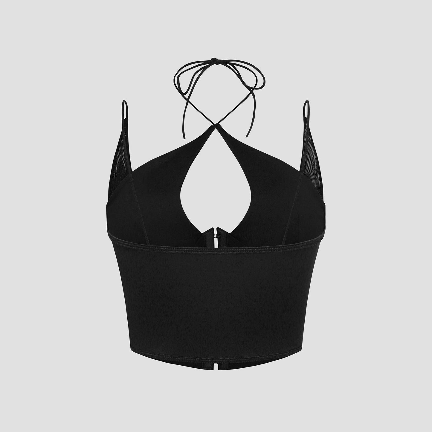 Womens Fashion Sheer Sexy Halter Strap Top