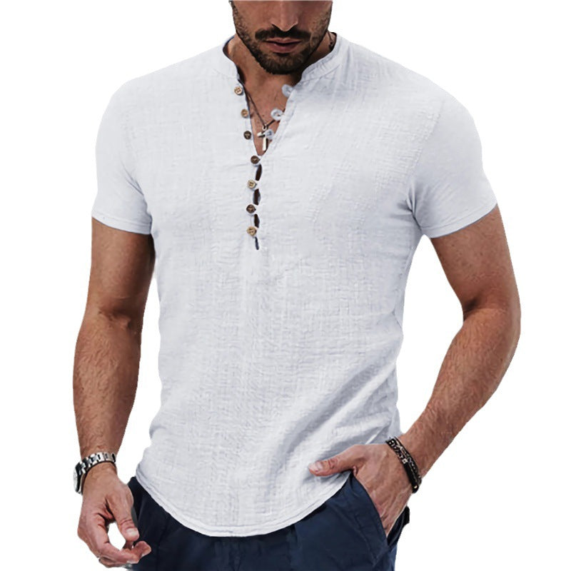 Digital Printing Men's Clothing Summer Short Sleeve Shirt  3D