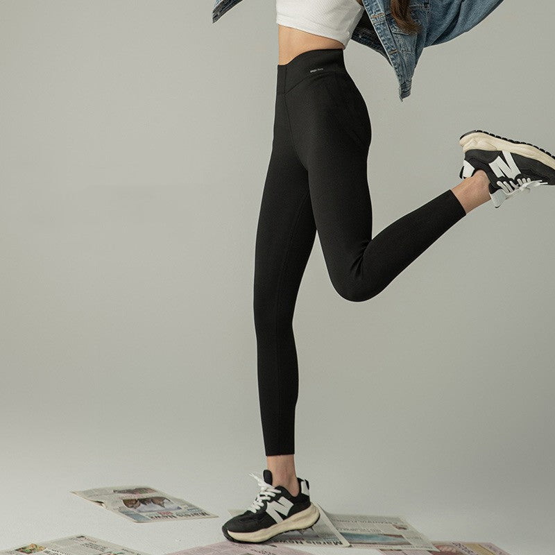 Antibacterial Ultrasonic Seamless Hip Lifting Weight Loss Pants