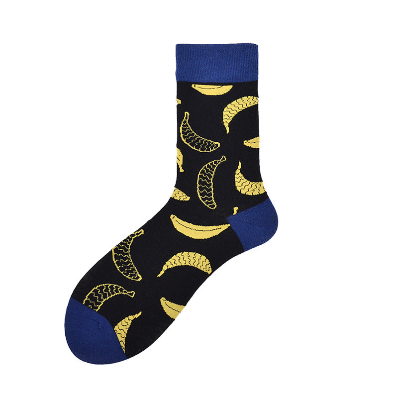 Creative Couple Cotton Mid-high Socks