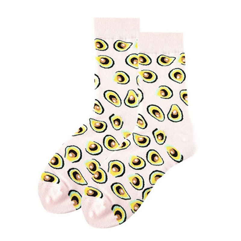 Artistic Cotton Socks Ins Four Seasons Trendy Women's Socks Cat