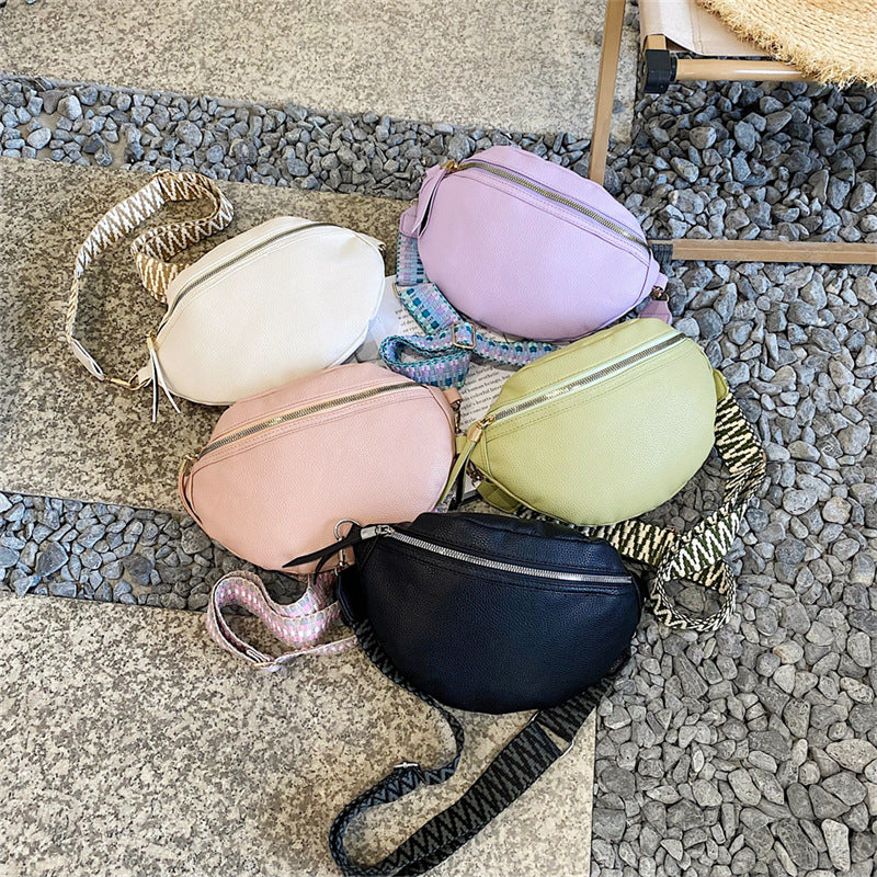 Women's Fashion Simple Shoulder Waist Bag