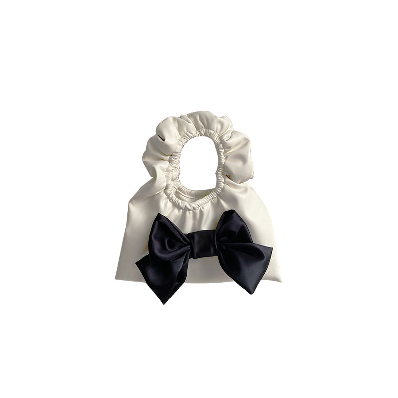 Personality Bowknot Pleated Bag Mini Bag
