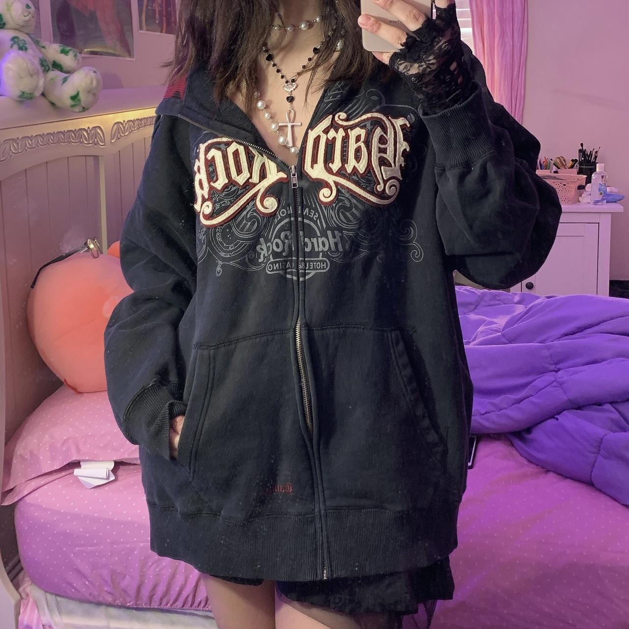 Digital Printing Autumn And Winter Digital Letters Three-dimensional Embroidered Sweater Coat
