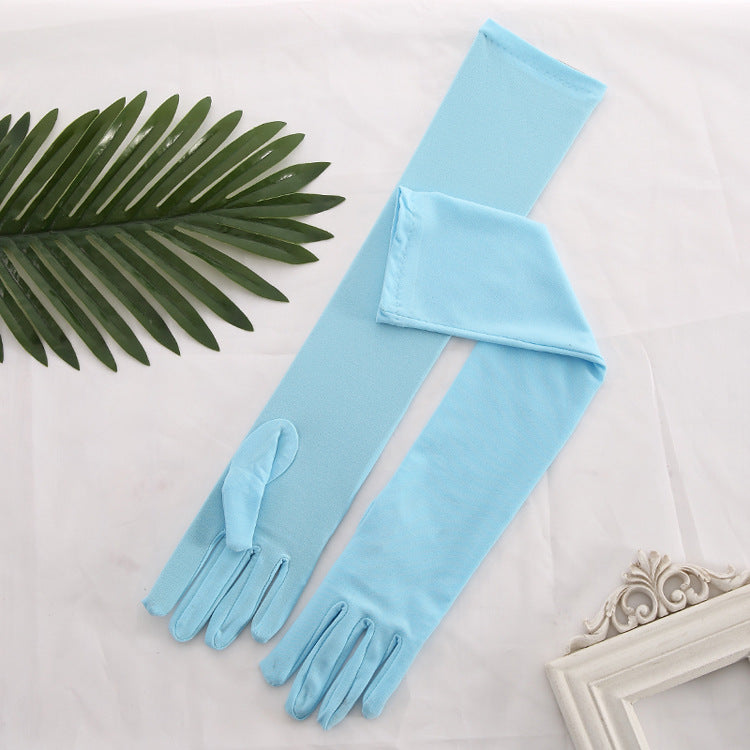 50cm Over Elbow Performance Matte Stretch Gloves