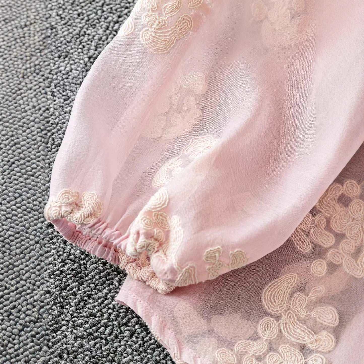 Womens European And American-style Fashionable Embroidered Shorts Set
