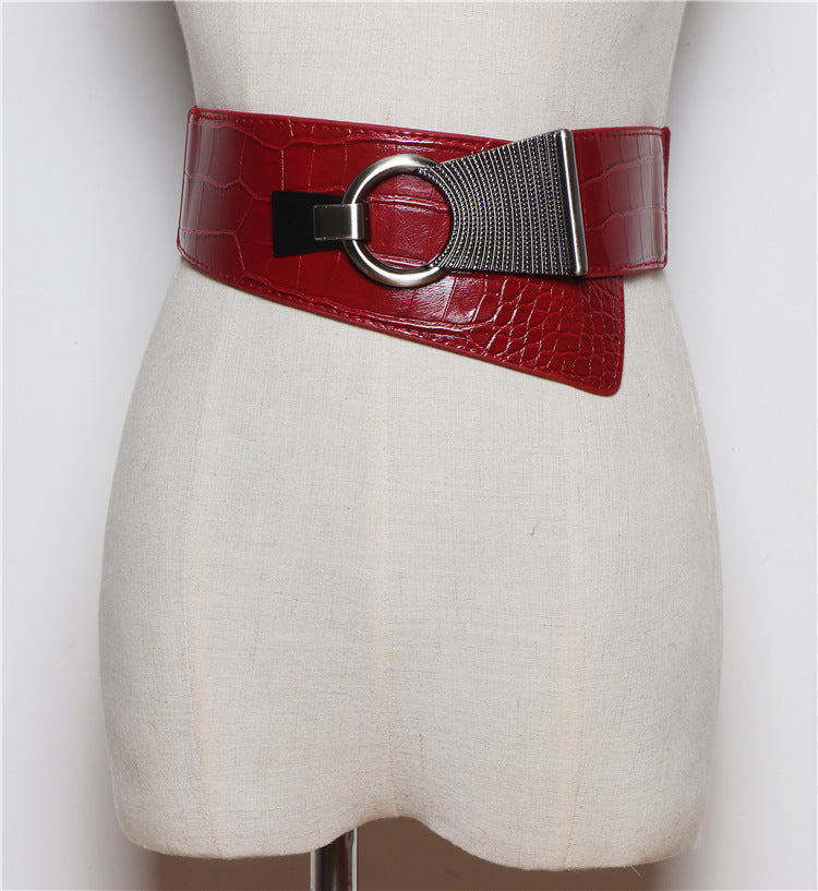 Black Elasticated Elastic Waist Waist Width